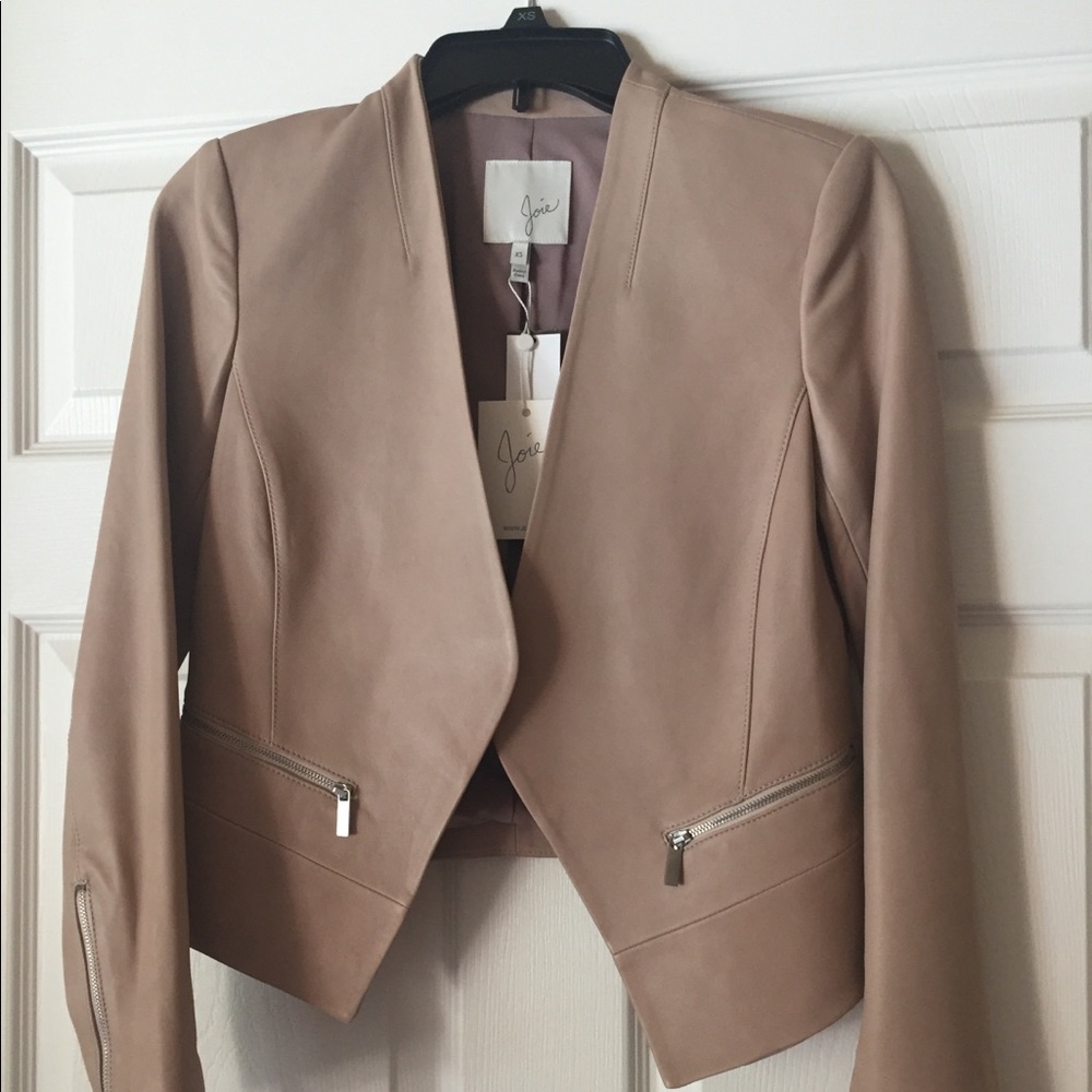 Joie 100% leather jacket